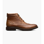 Nunn Bush Odell II Wingtip Boot Lightweight Tan Crazy Horse 85089-239