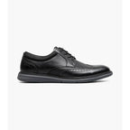 Nunn Bush Chase Wingtip Oxford Walking Shoes Black 85128-001