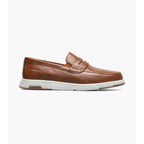 Nunn Bush Luca Moc Toe Penny Loafer Walking Shoes Cognac Multi 85103-229