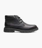 Nunn Bush Briggs Plain Toe Chukka Boot Black Waxy 85177-010
