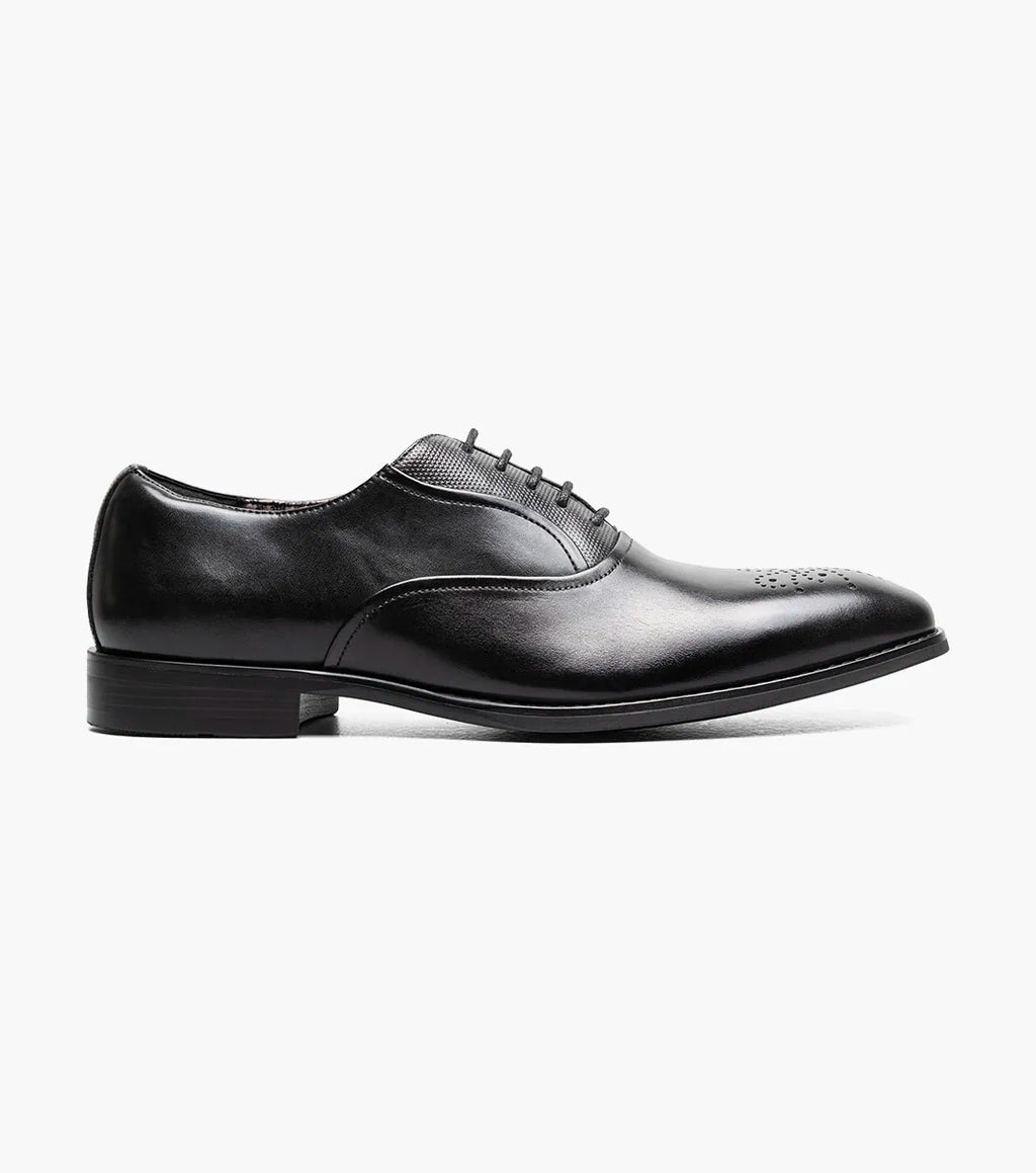 Stacy Adams Langford Plain Toe Oxford Dress Shoes Black 25795-001