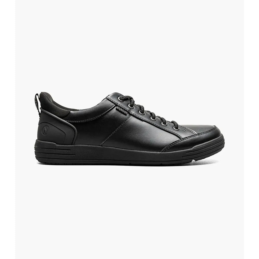 Nunn Bush KORE City Walk Work EZ Lace Up Toe Oxford Shoes Black 85160-001