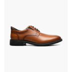 Nunn Bush KORE EZ Icon Plain Toe Oxford Shoes Cognac 85144-221