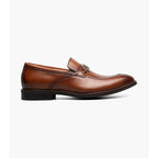 Stacy Adams Boyd Moc Toe BitSlip  Shoes Leather Brandy 25753-226