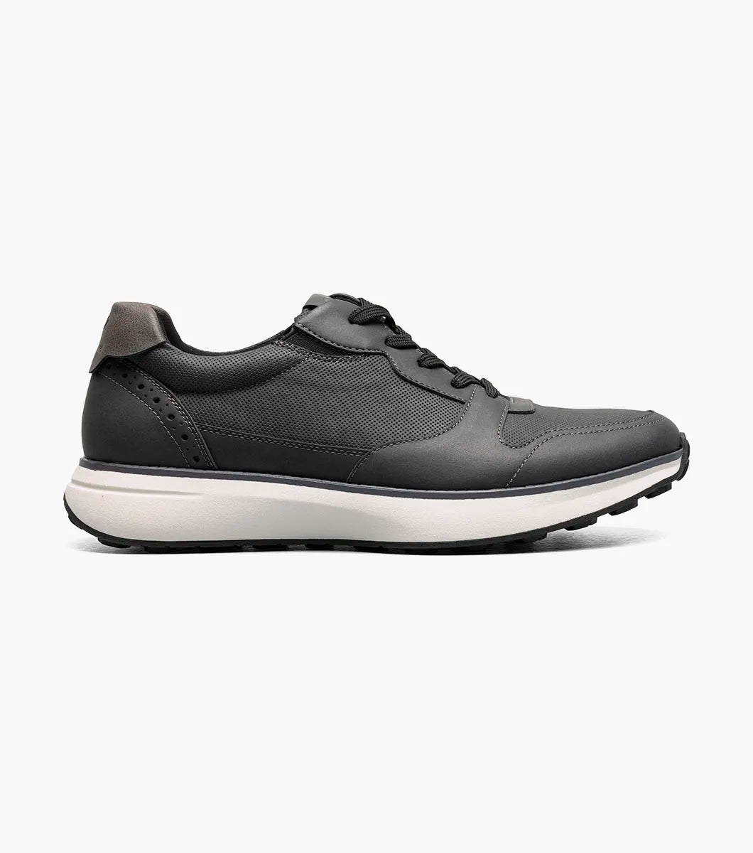Nunn Bush KORE Swift Moc Toe Sneaker Comfort Black  Multi 85151-009