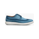 Stacy Adams Trudell Wingtip Lace Up Walking Shoes Light Blue  25691-459