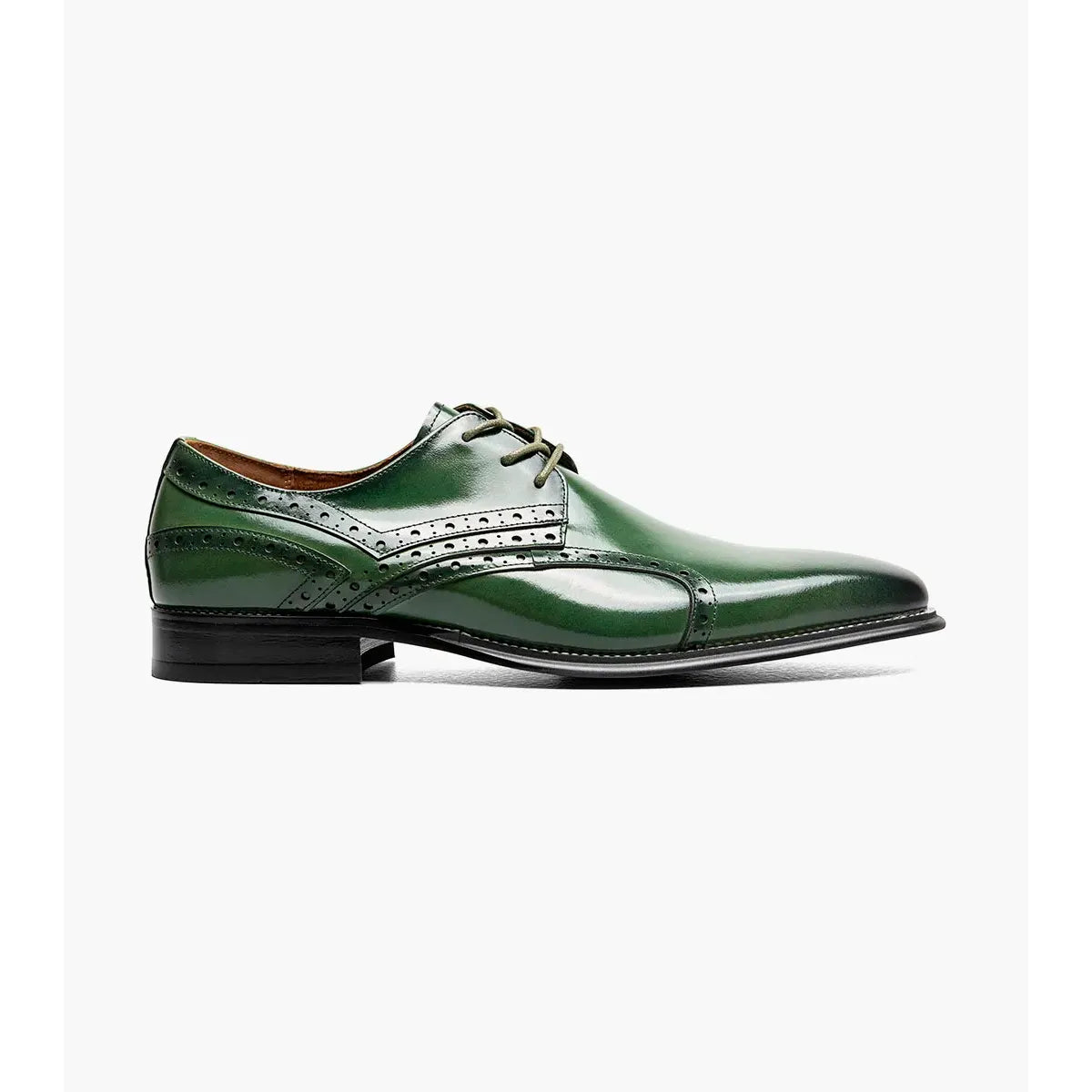 Stacy Adams Alexander Plain Toe Oxford Dress Shoes Green 25791-300