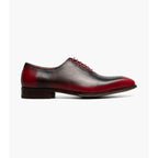Stacy Adams Hallquist Plain Toe Oxford Shoes Leather Red 25742-600
