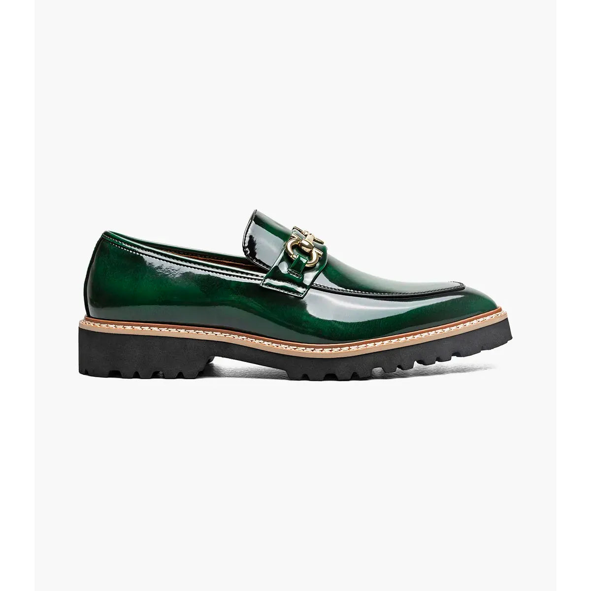 Stacy Adams Carabello Moc Toe Bit Slip On Green 25804-300