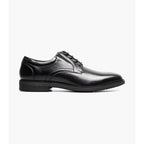 Nunn Bush Fitz Flex Plain Toe Oxford 85181-005 Black Smooth