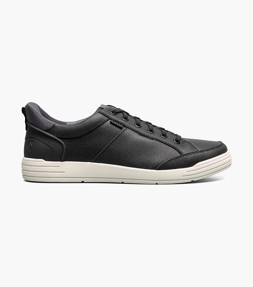 Nunn Bush KORE City Walk EZ Lace To Toe Oxford Sneaker Black Multi 85152-009