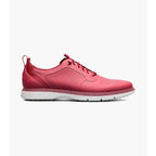 Stacy Adams Synchro Plain Toe Elastic Lace Up Sneaker Raspberry Shoes 25518-670
