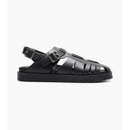 Stacy Adams Largo Slingback Buckle Sandal Black 25773-001