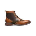 Stacy Adams Finnegan Wingtip Lace-Up Boot Olive Multi 25427-302