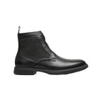 Stacy Adams Thompson Plain Toe Elastic Lace Boot Black 25730-001