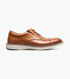 Nunn Bush Griff Cap Toe Oxford Shoes Cognac Multi 85176-229