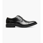 Stacy Adams Bailey Cap Toe Oxford Rich Leather Shoes Black 25750-001
