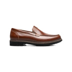 Nunn Bush Owen II Moc Toe Venetian Loafer Dress Shoes Cognac 85153-221