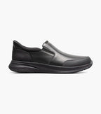 Nunn Bush KORE Taz EZ Hands-Free Moc Toe Slip-On Black 85192-001
