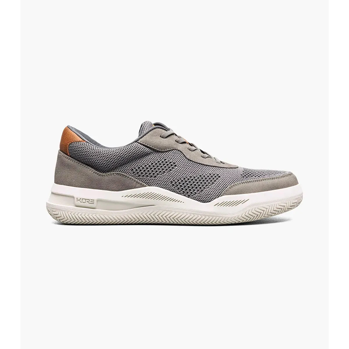 Nunn Bush Kortside Knit Moc Toe Sneaker Gray Multi 85209-062