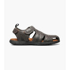 Nunn Bush Rio Grande Closed Toe Fisherman Sandal Brown 84748-200