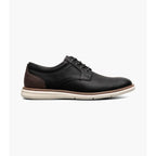Nunn Bush Chase Casual Plain Toe Oxford Shoes Athletic Sole Black 85093-009