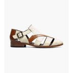Stacy Adams Calandro City Summer Sandal Ivory Multi 25695-114