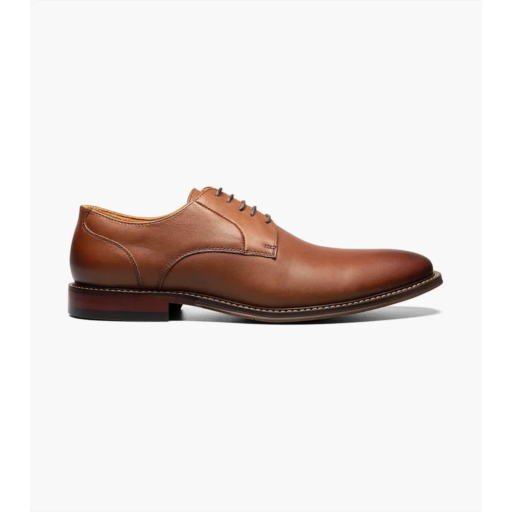 Stacy Adams Marlton Plain Toe Oxford Men's Shoes Chocolate 25490-202