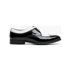 Stacy Adams Dayton II Wingtip Oxford Patent Shoes Black White 25720-111