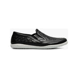 Stacy Adams Ithaca Moc Toe Slip On Shoes Black Casual 25656-001