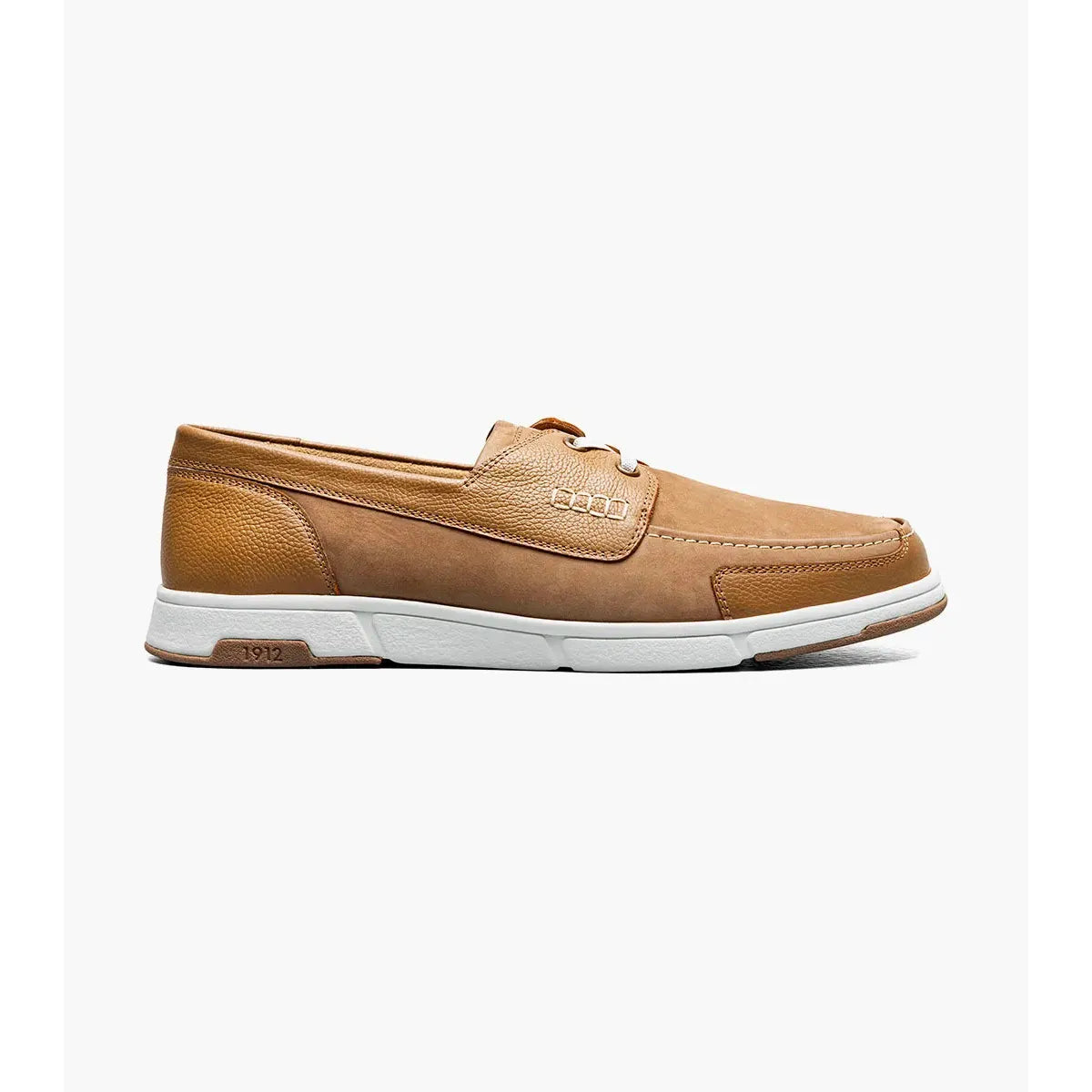 Nunn Bush Luca Moc Toe Boat Shoe Lightweight Tan 85172-240