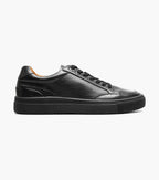 Stacy Adams Dorian Moc Toe Lace-Up Sneaker Black Smooth  25749-005