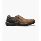 Nunn Bush Quest Moc Toe Slip On Casual Shoes Tan Multi 84827-238