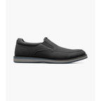 Nunn Bush Hyde II Moc Toe Slip On Shoes Comfortable Black 81360-001
