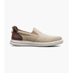 Nunn Bush Brew City EZ Hands Free Canvas Moc Toe Slip On Stone Multi 85165-285
