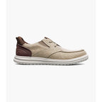 Nunn Bush Brew City EZ Hands Free Canvas Lace Moc Toe Slip On Stone 85164-285