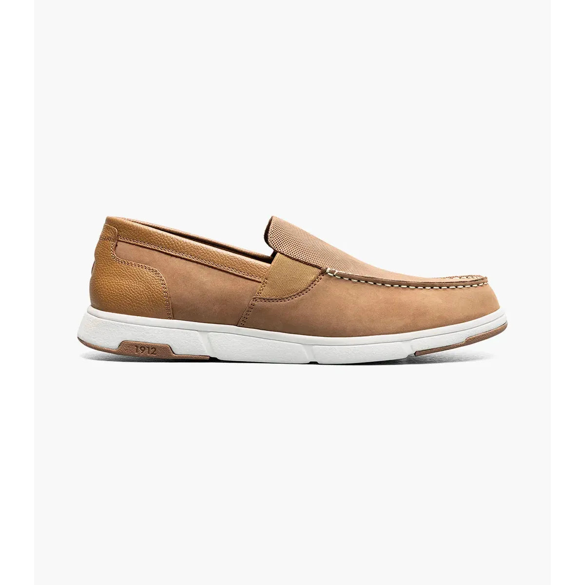 Nunn Bush Luca Moc Toe Venetian Slip On Shoes Leather Tan  85173-240