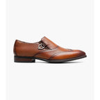 Stacy Adams Lockwood Wingtip Ornament Slip On Dress Shoes Black 25767-001