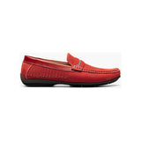 Stacy Adams Corby Saddle Slip On Walking Shoes Red 25513-600