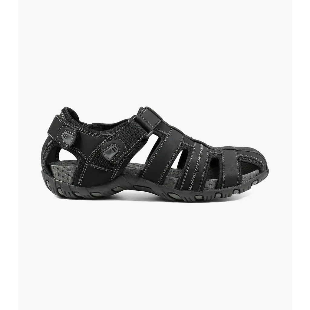 Nunn Bush Rio Bravo Fisherman Sandal Black 84799-001