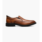 Nunn Bush KORE EZ Icon Moc Toe Slip On Handsfree Shoes Cognac 85146-221