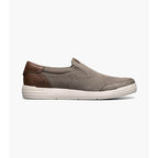 Nunn Bush KORE City Walk Canvas Moc Toe Slip On Cement Canvas 84896-031