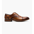 Stacy Adams Bryant Cap Toe Oxford Shoes Leather Tan 25634-240