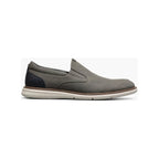 Nunn Bush Chase Casual Moc Toe Slip-On Walking Shoes Gray 85106-020