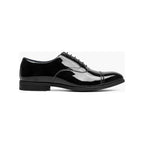 Stacy Adams Concorde II Cap Toe Oxford Tuxedo Shoes Black Patent 25721-004