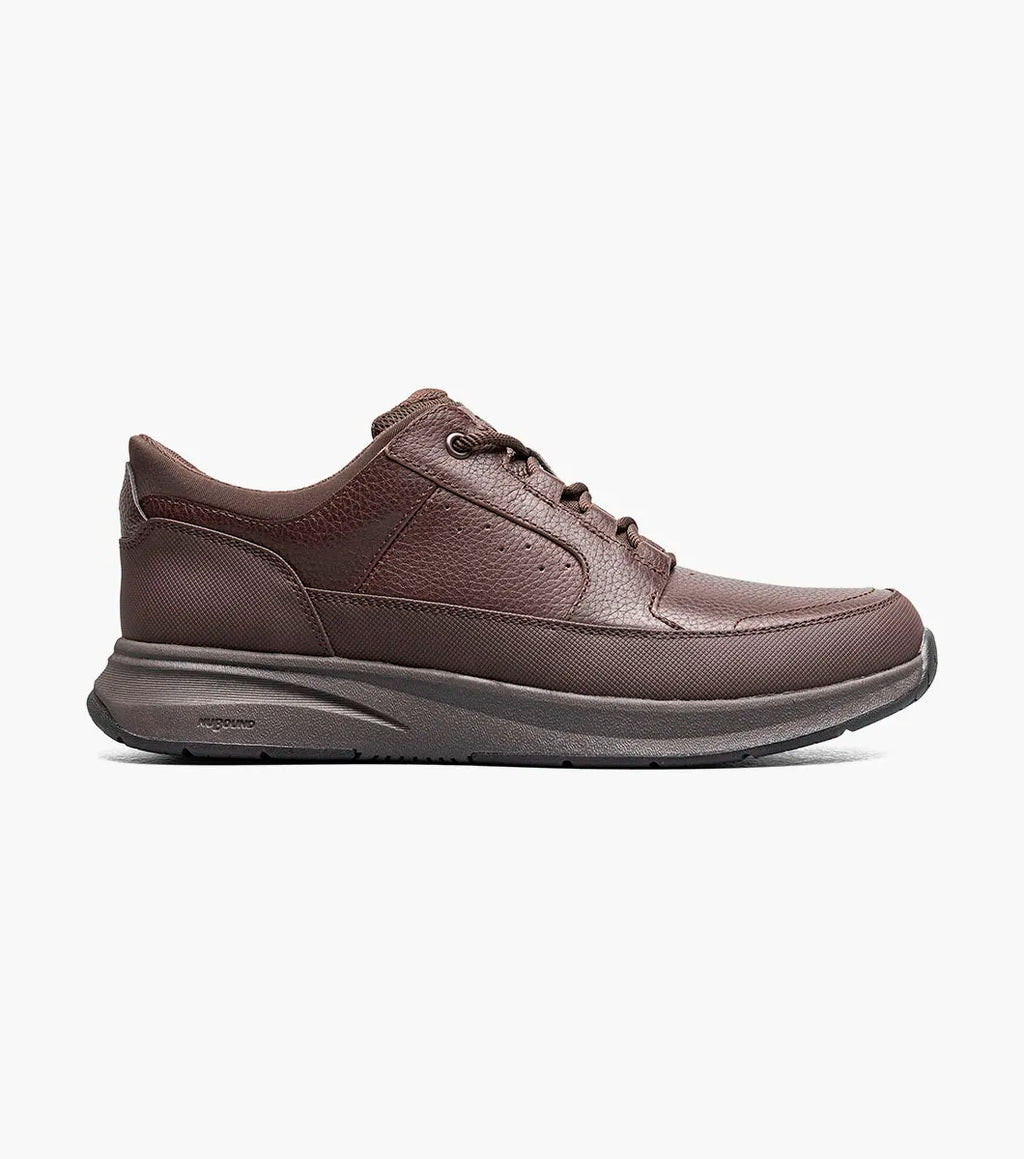 Nunn Bush KORE Taz EZ Hands Free Moc Toe Oxford 85191-247 Brown Tumbled