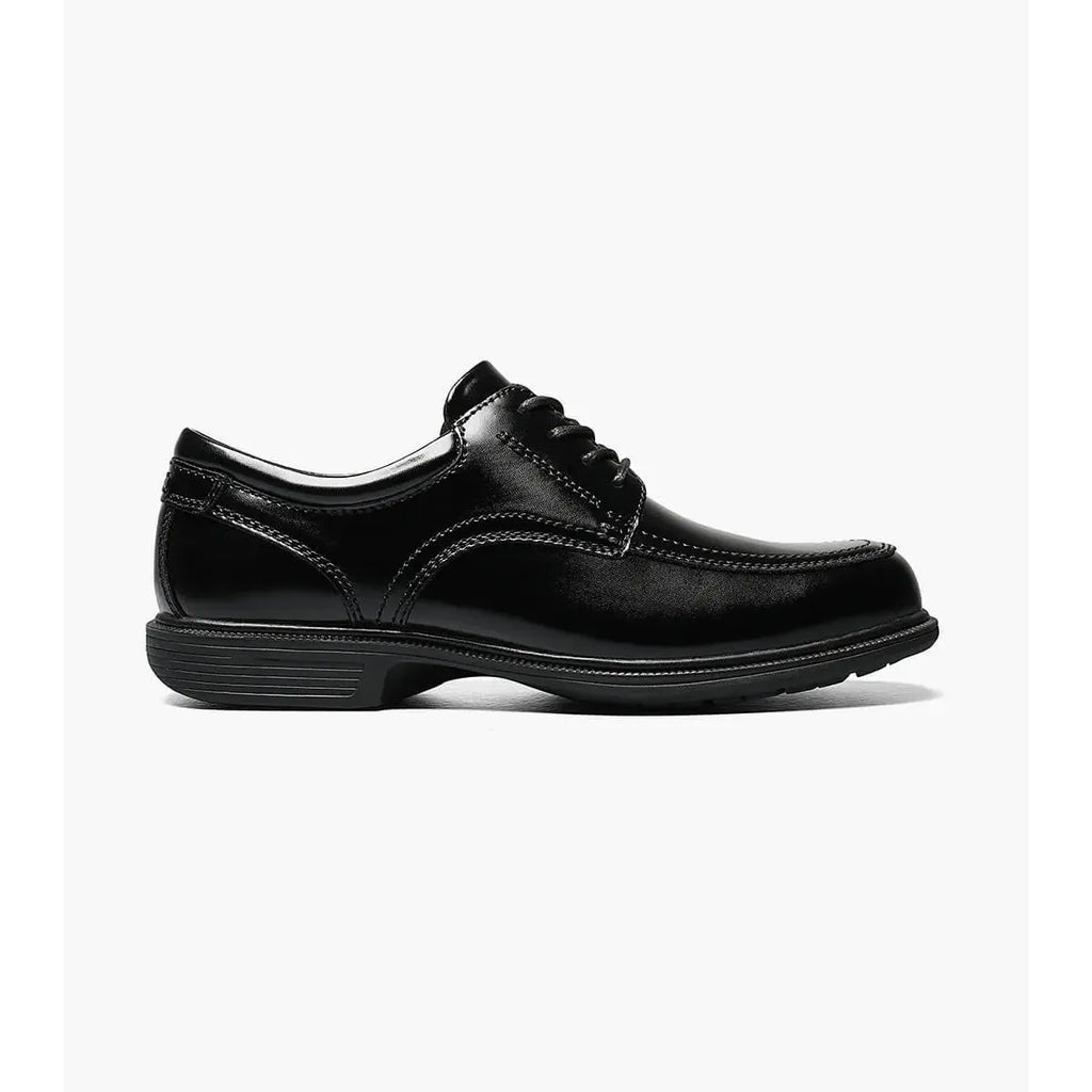 Nunn Bush Bourbon Street Moc Toe Lace Up Shoes Black 84355-001