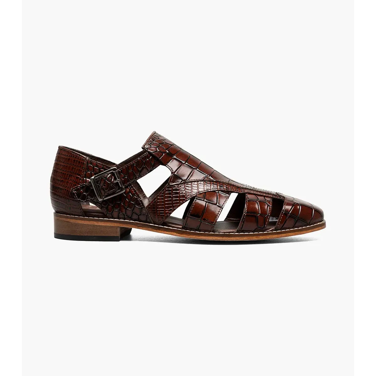 Stacy Adams Calandro City Summer Sandal Cognac 25695-221