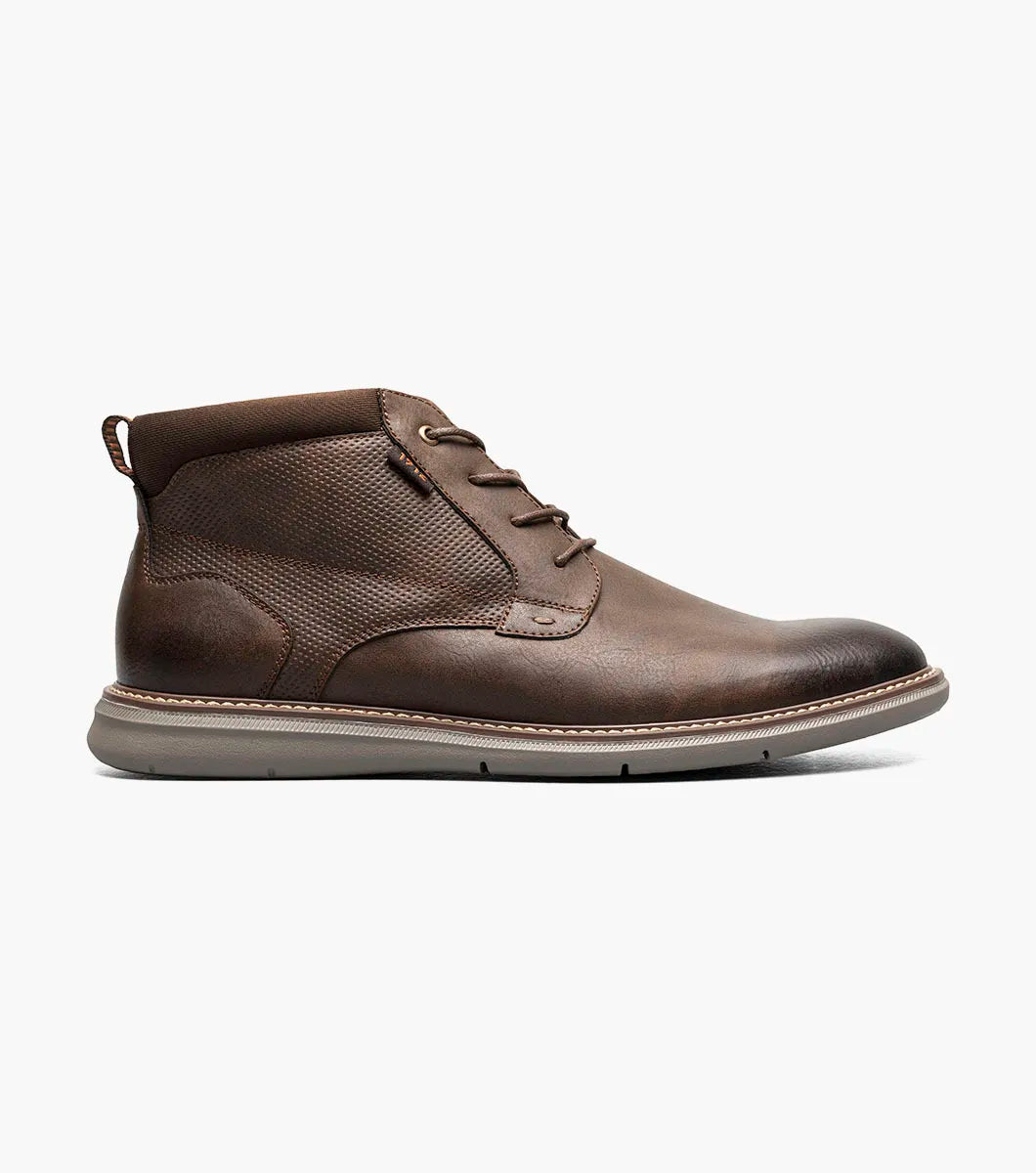 Nunn Bush Chase Plain Toe Chukka Dress Modern Boot Brown Multi 85049-249