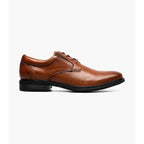 Nunn Bush Jarvis Plain Toe Oxford Men's Shoes Dressy Cognac 81544-221
